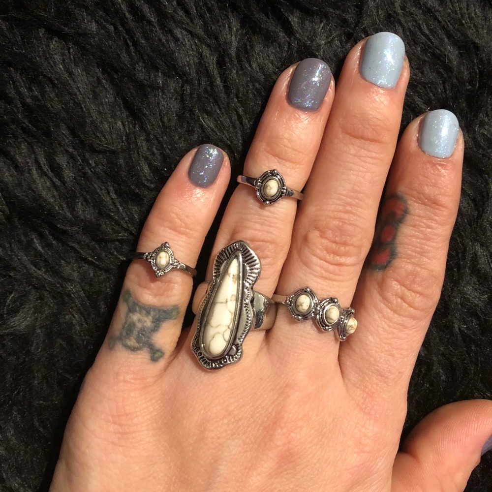 *4for$15* Set of 4 rings